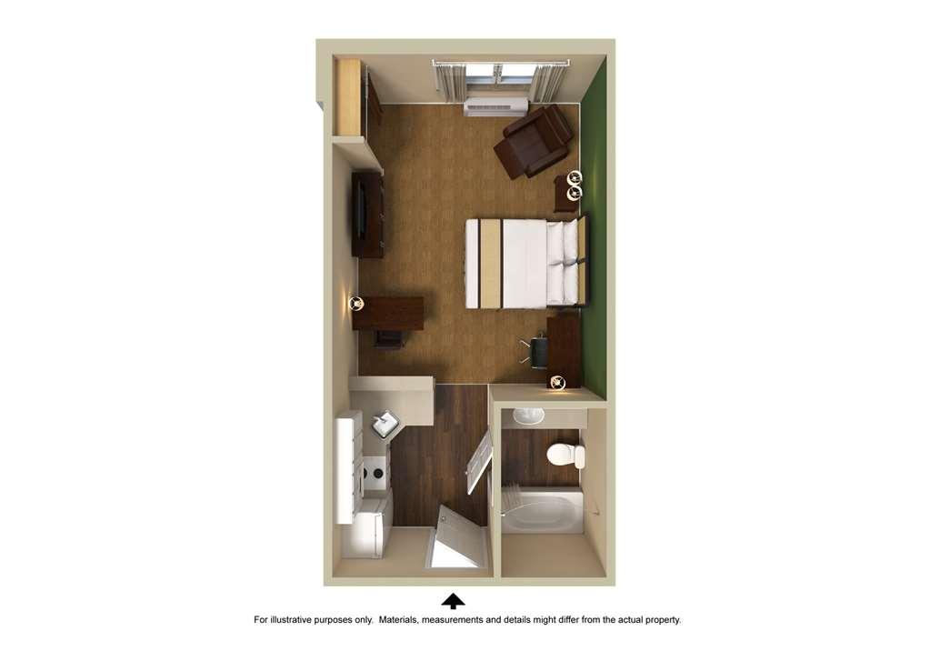 Extended Stay America Select Suites - Des Moines - Urbandale Clive Quarto foto